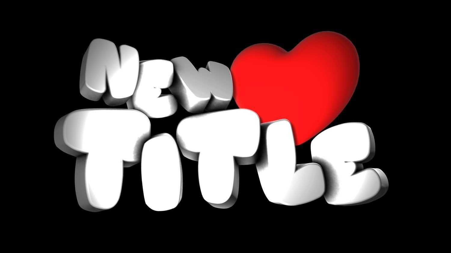 嘻哈朋克风格酸性金属镀铬音乐MV短片剪辑3D字母标题动画AE项目文件+视频教程 ANT6NIO’S 3D TITLE CARD PACK（13210）