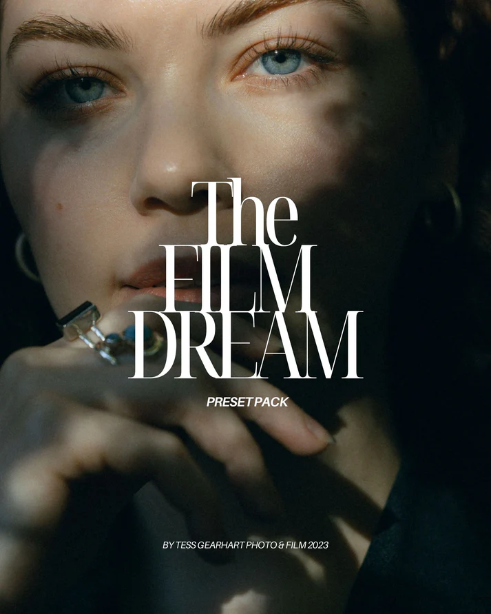 LR预设：真实怀旧柯达炮塔400胶片模拟色彩美学婚礼人像摄影lightroom预设 Film Dream Preset Pack – TG Photo & Film（13579）