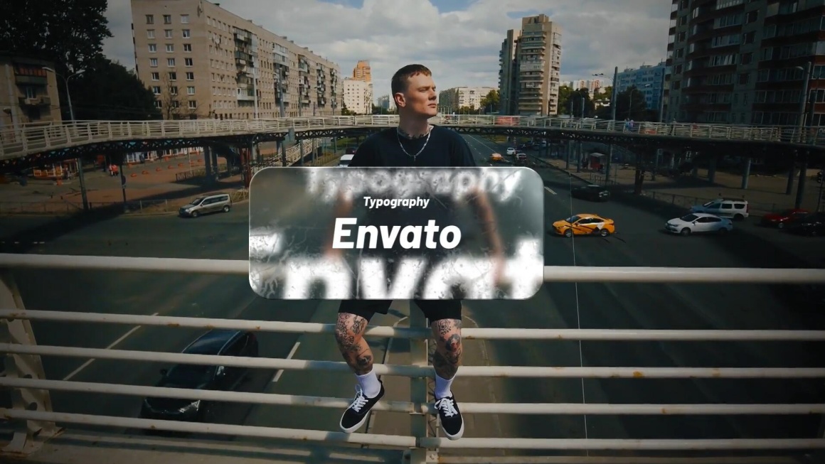 AE/PR模板：极简苹果液态玻璃美学文字标题字幕动画（13541）