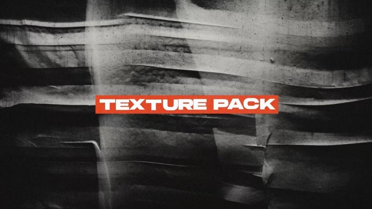 AE/PR模板：27种大胆前卫粗糙复古仿旧垃圾摇滚风格视频背景动画（13259）