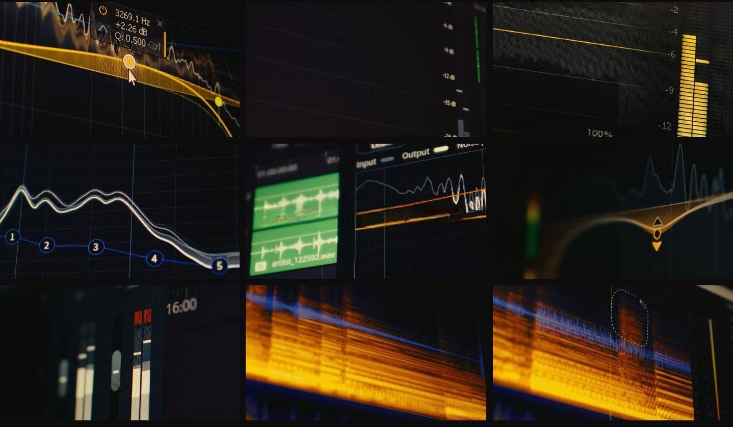 Artlist 达芬奇调色、剪辑、音频、软件界面参数调整镜头实拍视频素材（13152）