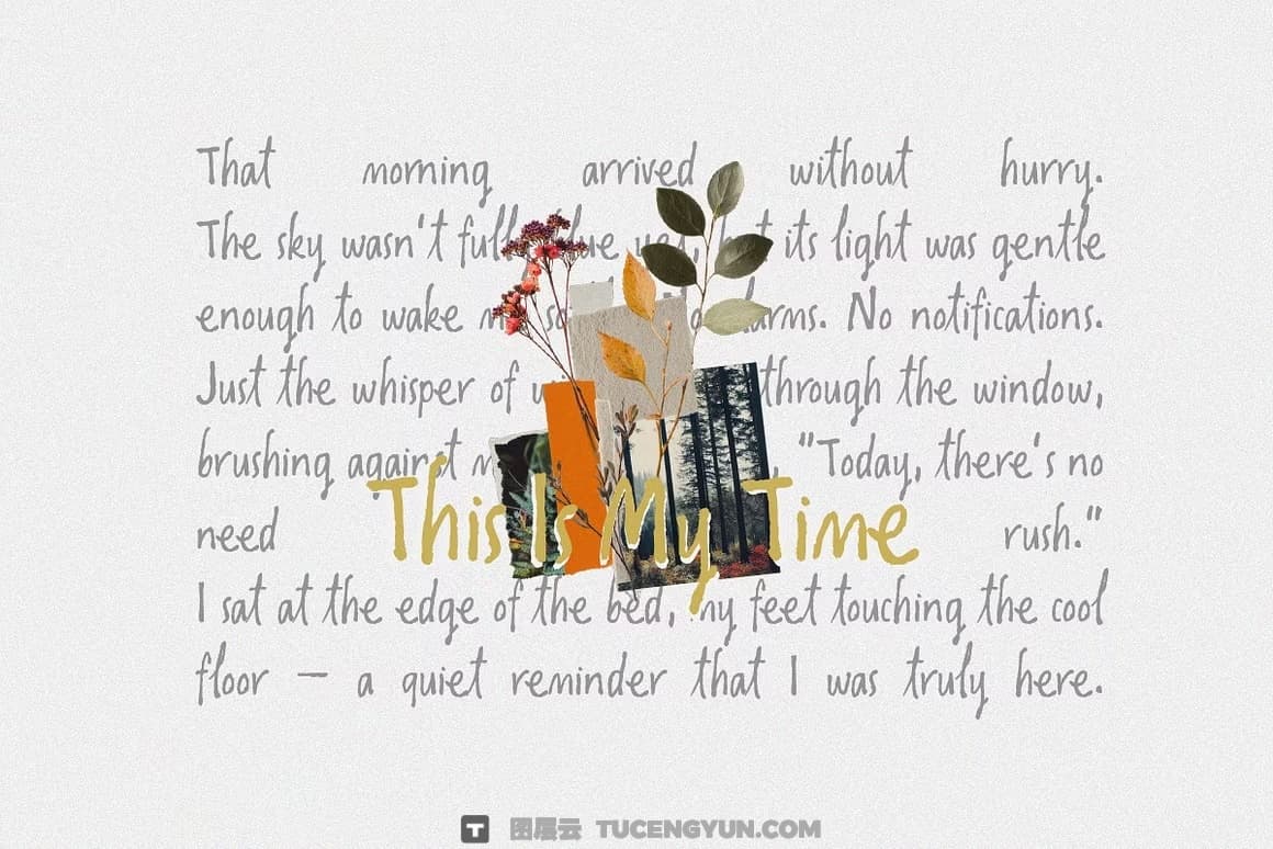 英文字体：复古潦草做旧手写风格钢笔水墨墨迹纹理笔触字体包 Oliver Whisper Messy Handwritten（13439）