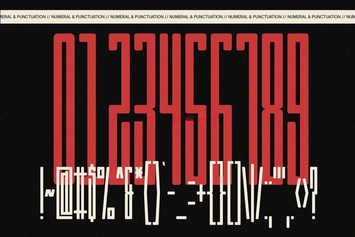 英文字体：极简现代浓缩未来派科技海报标题排版无衬线封面海报设计字体 Honkenia Rounded – The Ultra Condensed Font（13061）