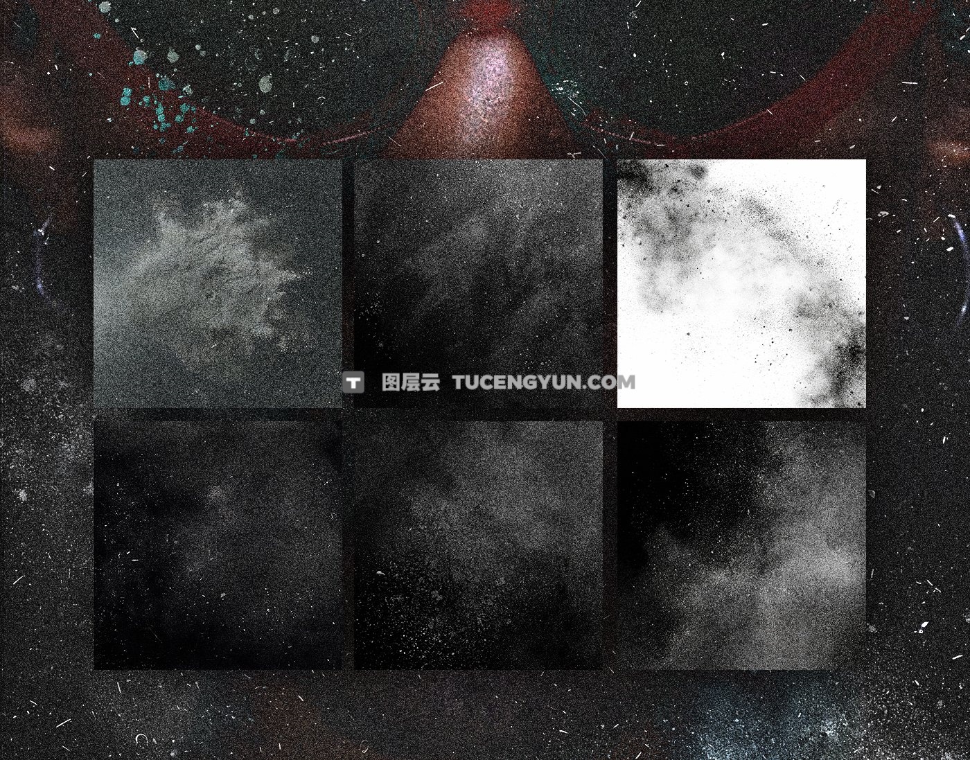 100种怀旧电影颗粒灰尘尘埃背景肌理纹理叠加素材 Züli – 100 Dust Textures Pack（13663）