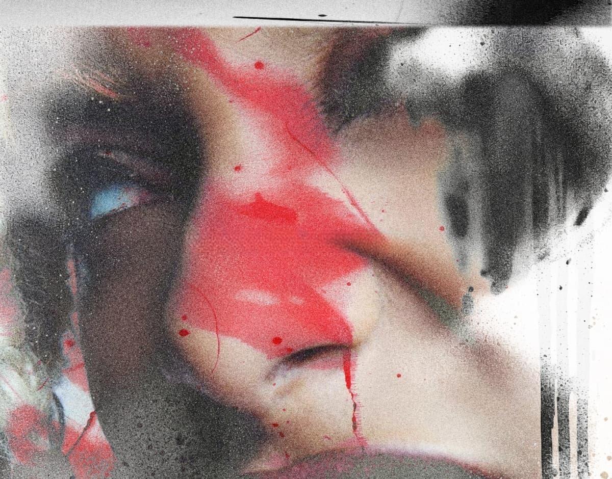 70个老式邋遢涂鸦喷漆手绘街头艺术抽象图案符号线条免扣PNG素材 Züli – Spray Scans Textures Pack（13478）