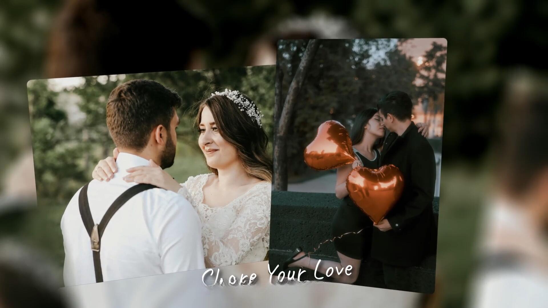 达芬奇模板：浪漫婚礼周年生日派对假期旅行回忆作品集照片相册（13224）