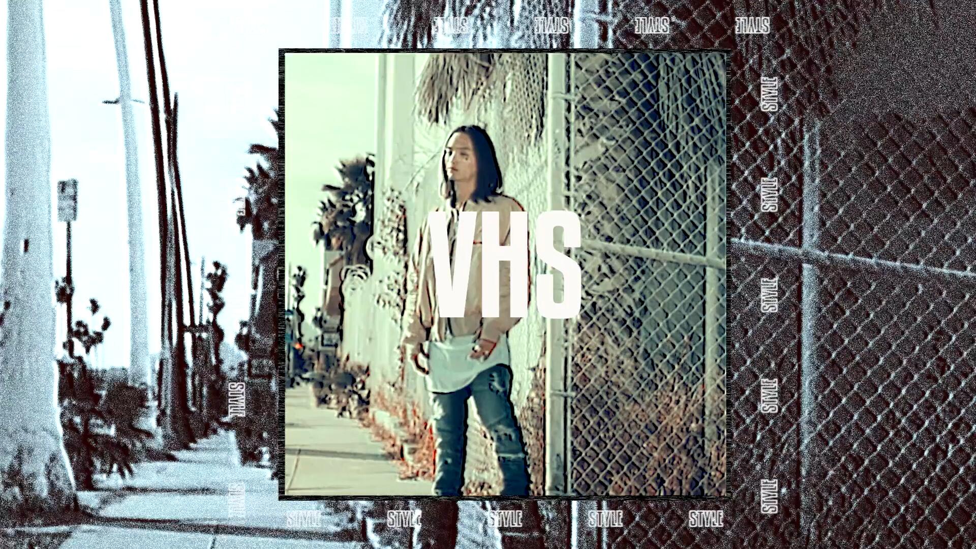 FCPX插件：嘻哈说唱风格VHS时尚故障运动品牌活动快剪开场片头 支持横竖屏（13586）