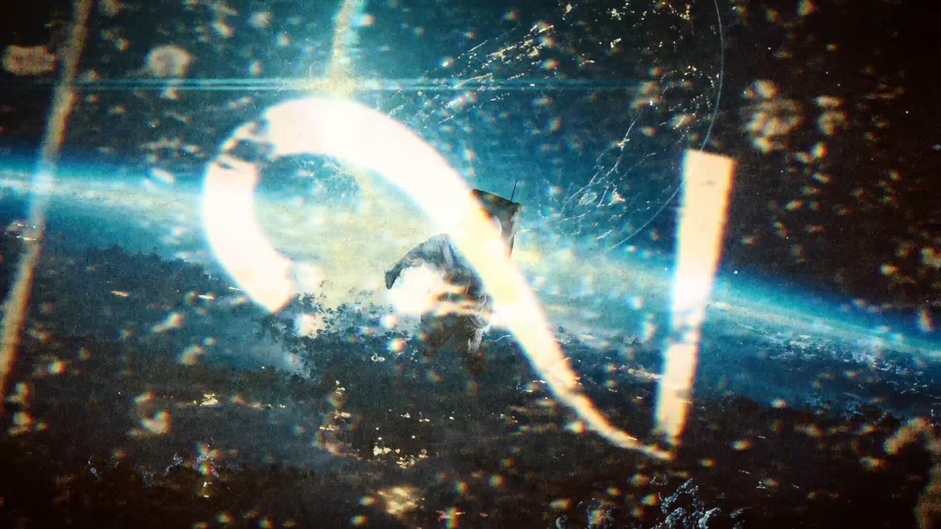 达芬奇模板：老式电影美学胶片打孔边框字母噪点4K转场过渡效果（13608）