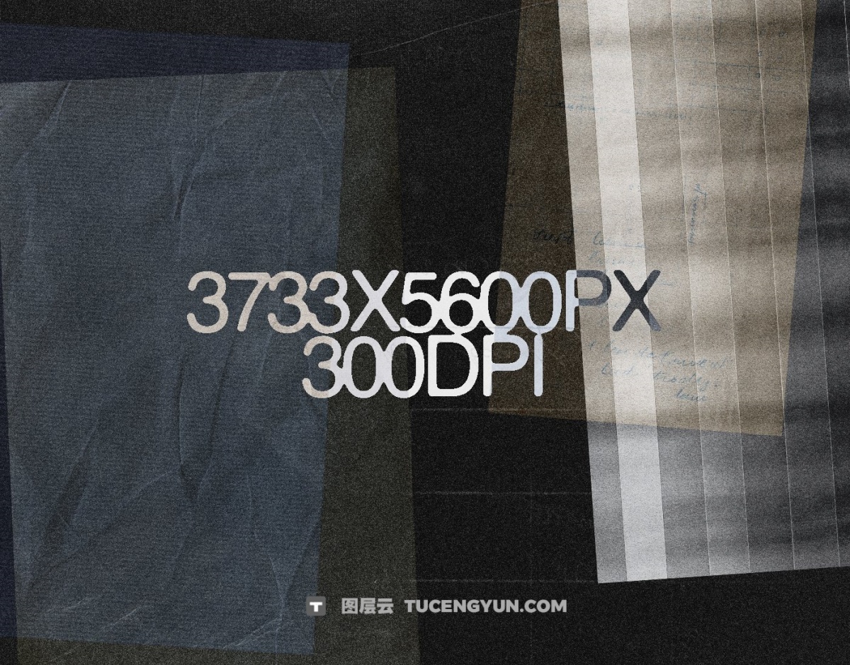 200个复古怀旧美学电影模糊磨损颗粒噪点纸张纹理照片滤镜叠加素材包 完整版 Züli – 200 Paper Textures Packs（13773）