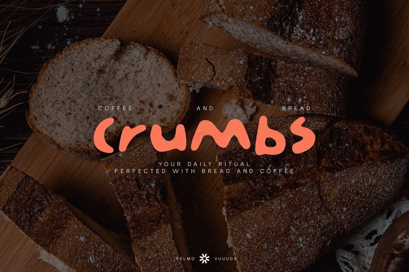 英文字体：复古俏皮厚实时髦磨损粗体logo标题无衬线封面海报设计装饰字体 felmo（13143）