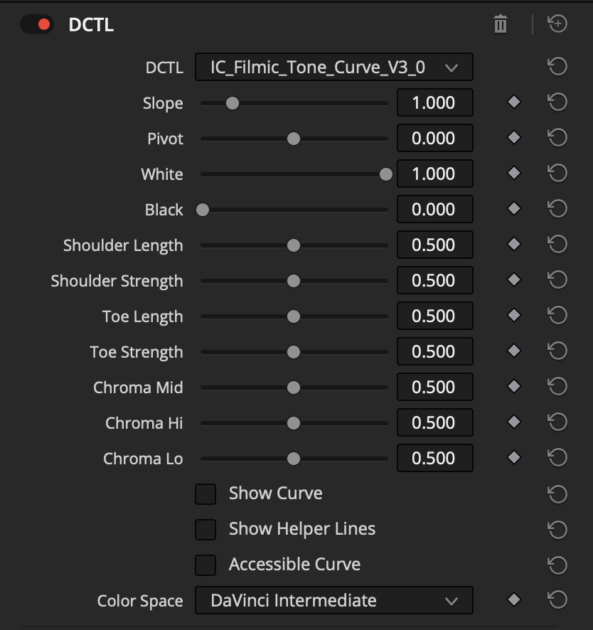 Iridescent Color – Filmic Tone Curve V3 复古胶片模拟电影色调曲线DCTL达芬奇插件(13105) Iridescent Color – Filmic Tone Curve V3 复古胶片模拟电影色调曲线DCTL达芬奇插件(13105)