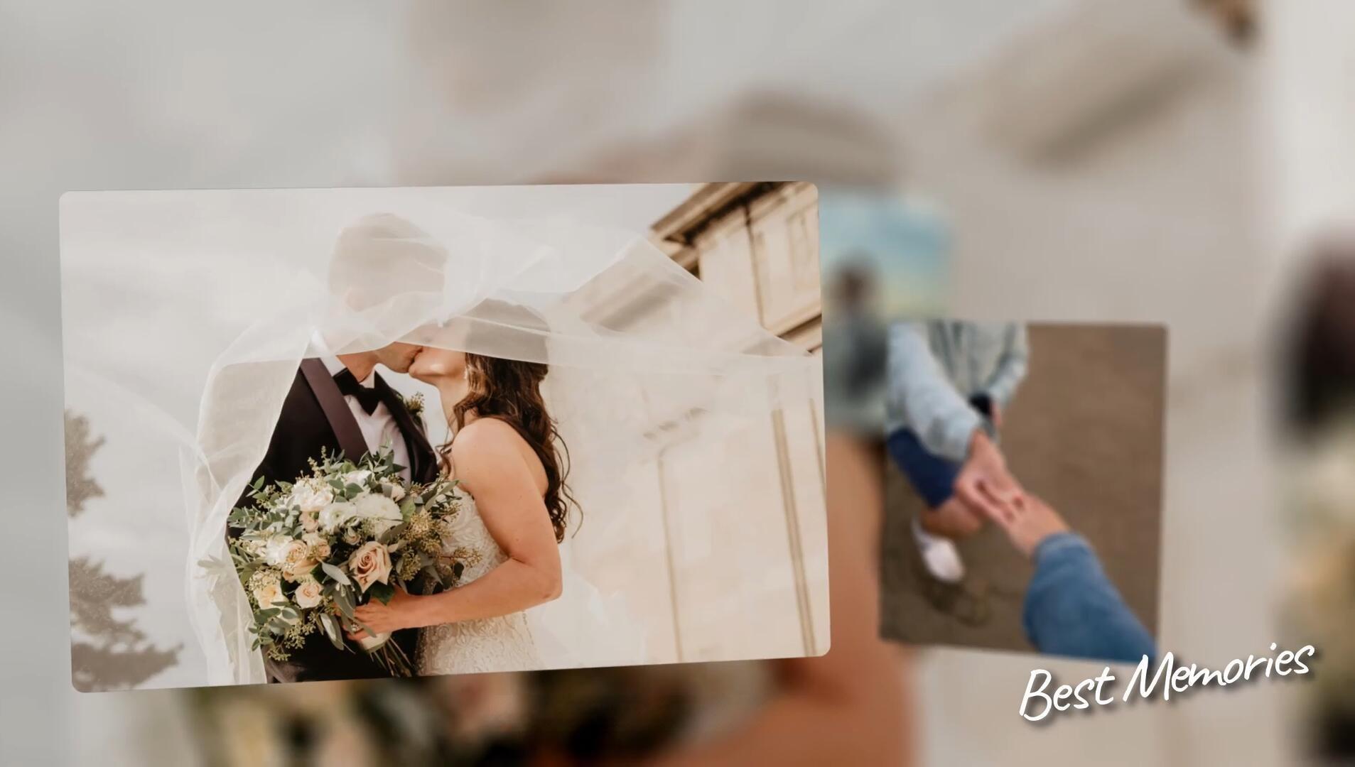 达芬奇模板：浪漫婚礼周年生日派对假期旅行回忆作品集照片相册（13224）