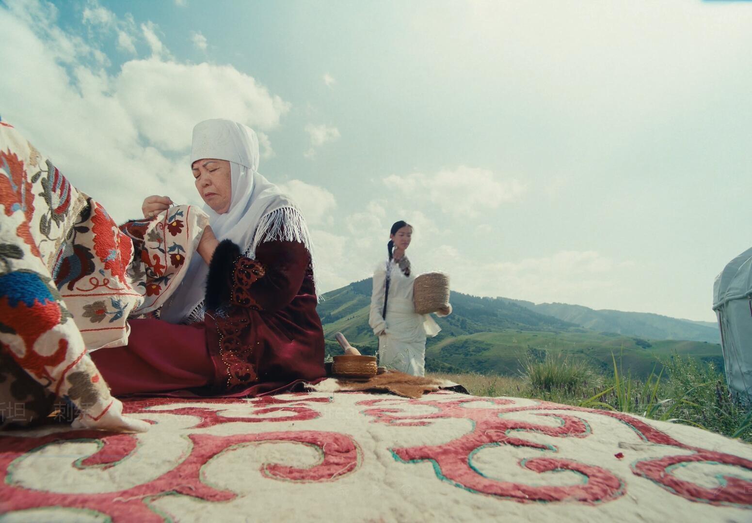 Artlist 热门游牧民族传统服饰商业广告短片ARRI ALEXA LF摄影机原始灰片调色练习LOG实拍4K视频素材（13203）