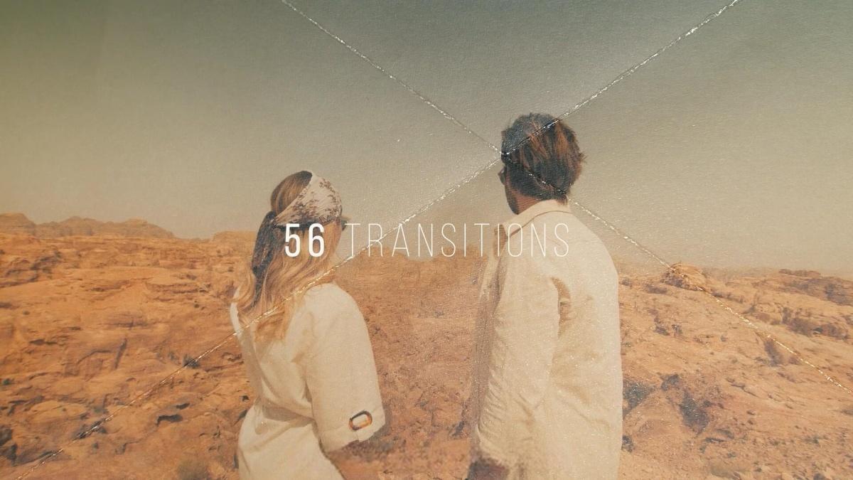 FCPX插件：56个复古做旧拼贴撕纸折纸效果转场过渡+音效（13679）