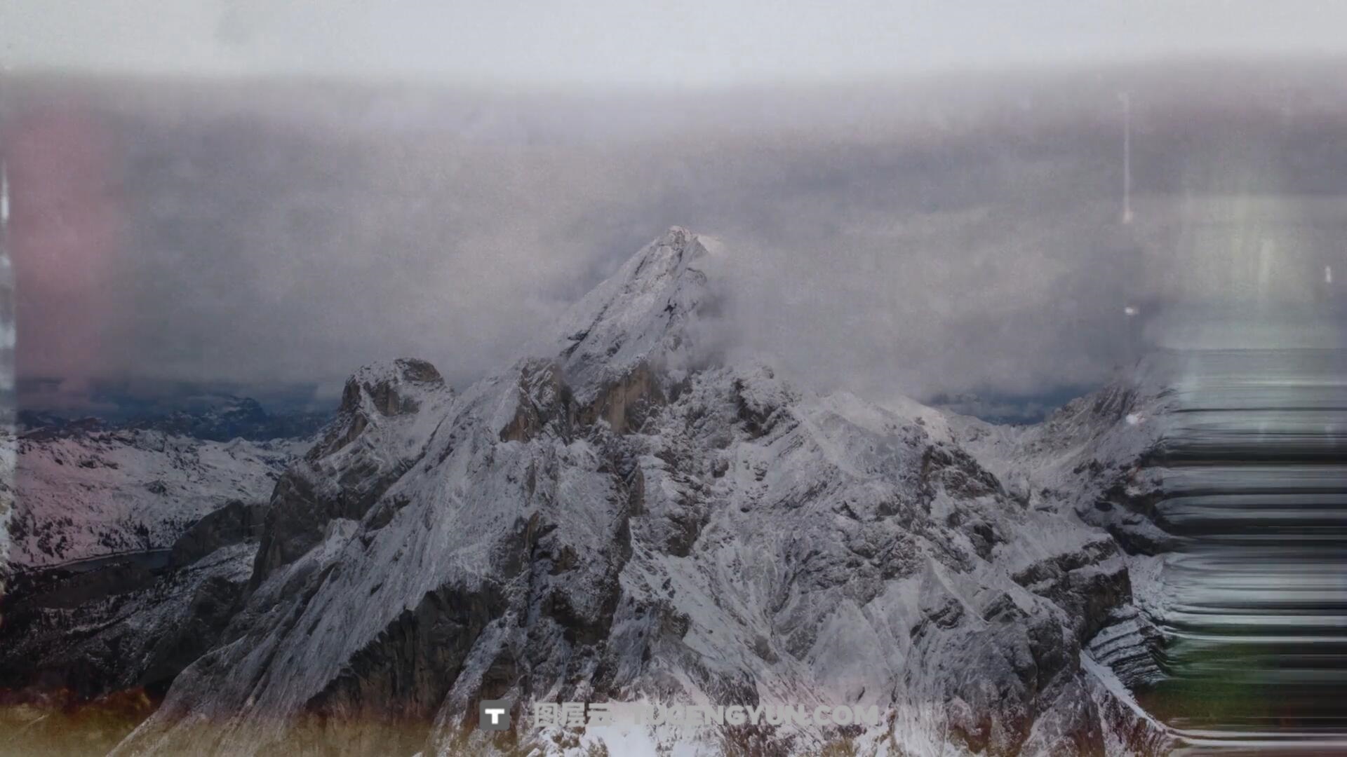 AE模板：一键式复古胶片模拟、泛光、模糊、抖动、灰尘、烧伤无缝转场过渡 支持横/竖屏（13416）