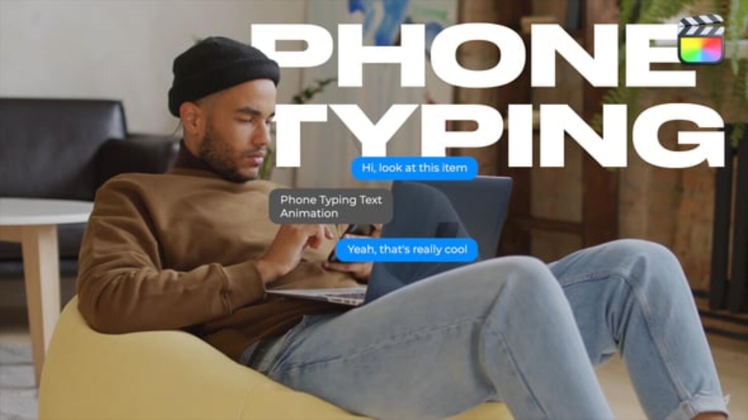 FCPX插件:7个极简主义自动光标手机打字机文字标题移动效果(13422) FCPX插件:7个极简主义自动光标手机打字机文字标题移动效果(13422)