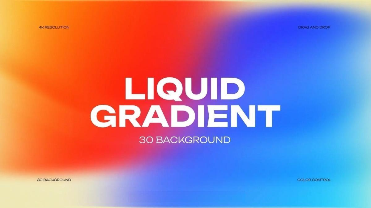 30款梦幻氛围霓虹晕染渐变弥散光颗粒噪点抽象艺术4K视频背景动画AE模板（13280）