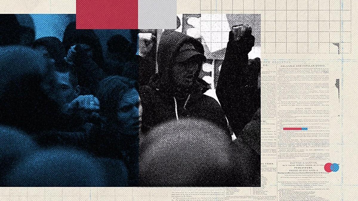 AE/PR/FCPX模板：老派纪实垃圾摇滚拼贴风格写实纪录片开场片头（13190）