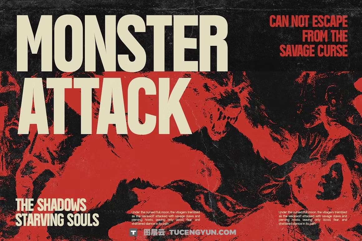 英文字体：大胆冲击力感极简品牌浓缩logo标题排版无衬线字体 Vank – Strong Bold Condensed（13421）