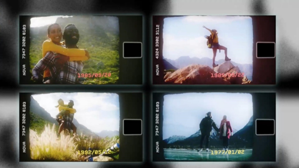 复古Super 8怀旧趣味胶片质感老式电影放映机抖动闪烁转场过渡（13078）