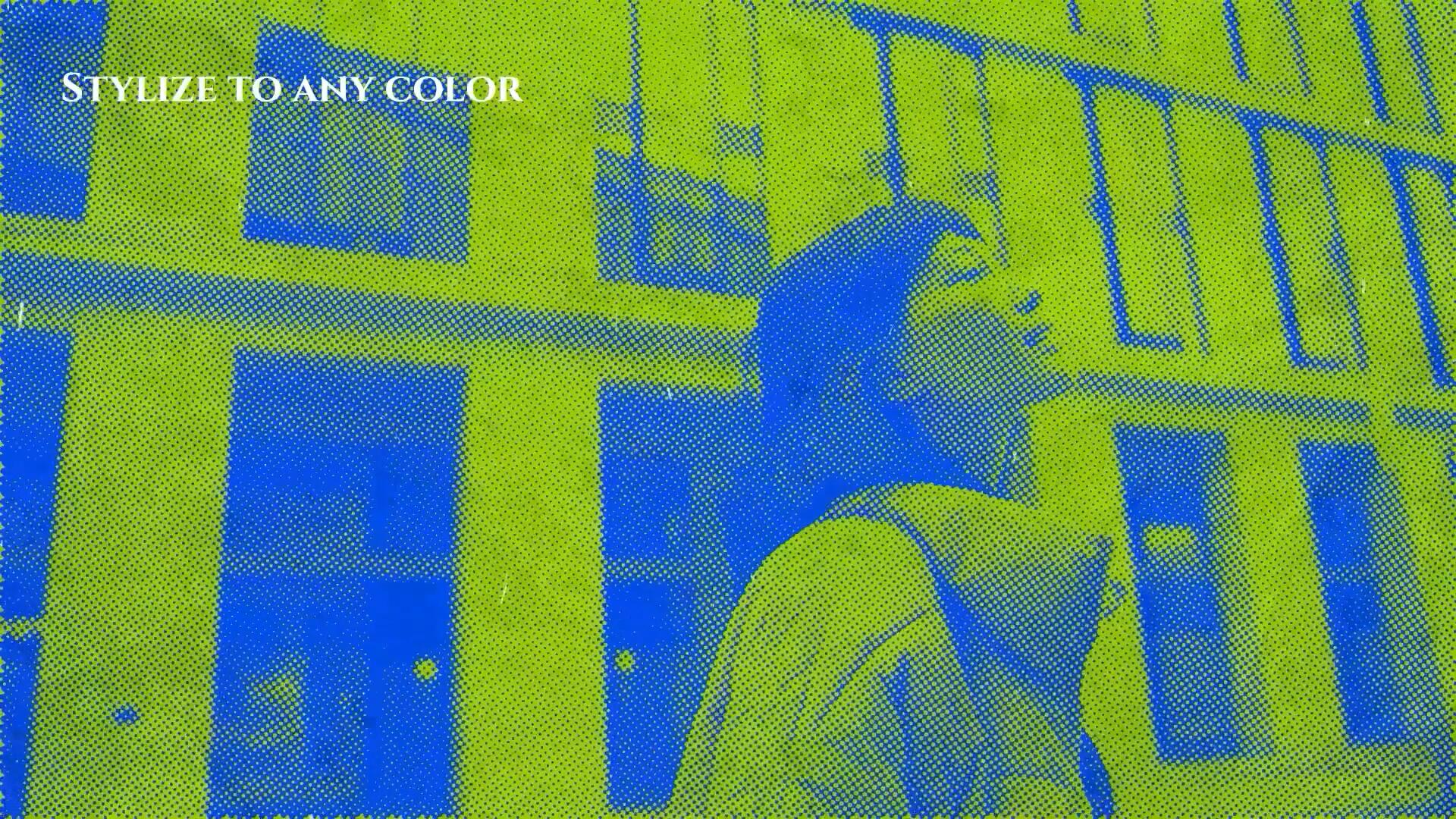 FCPX插件：复古街头半色调颗粒波点垃圾摇滚美学定格动画效果（13079）