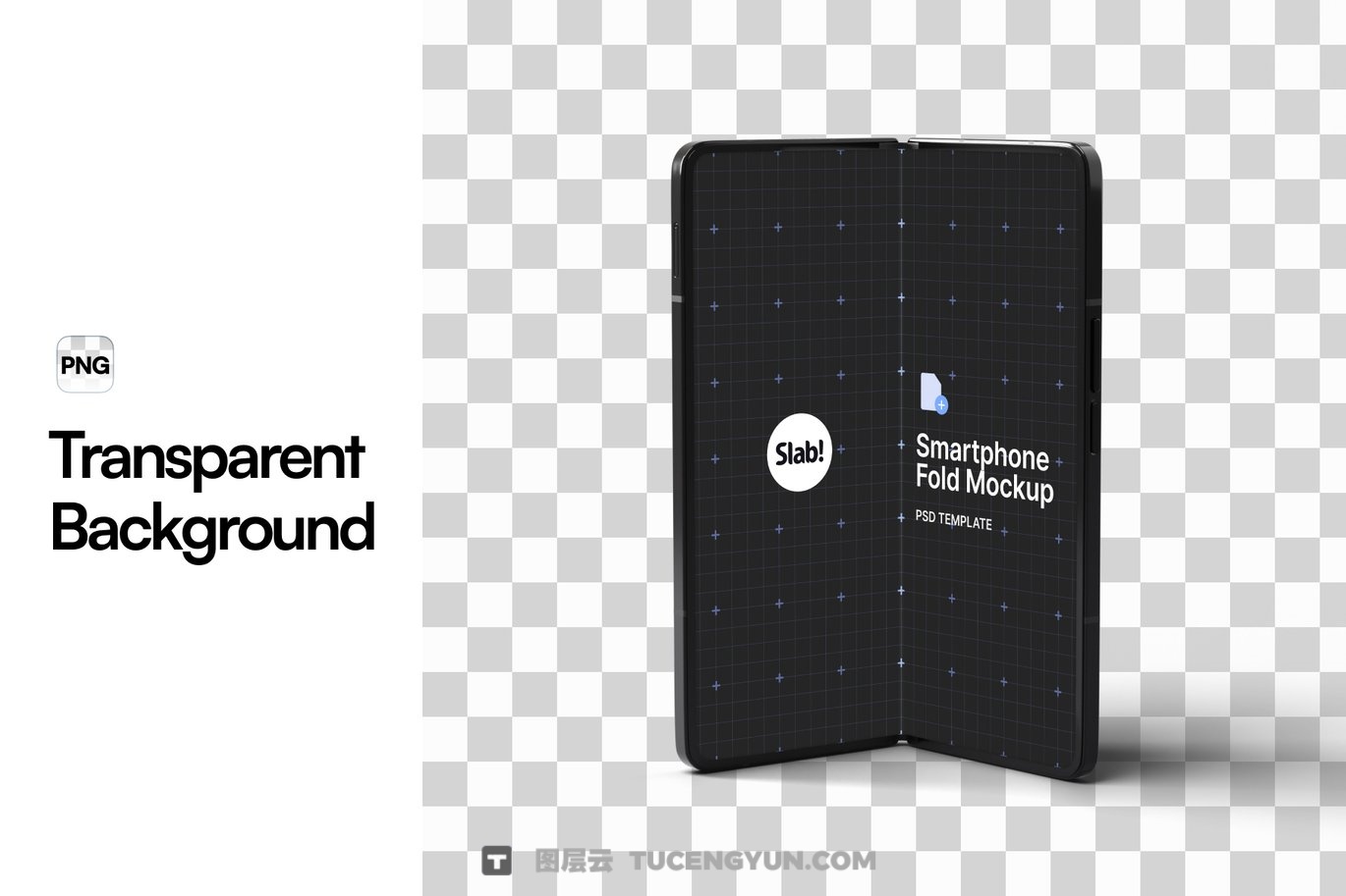 10种三星Galaxy Z折叠屏安卓手机广告UI界面APP设计展示PSD样机套装（13357）