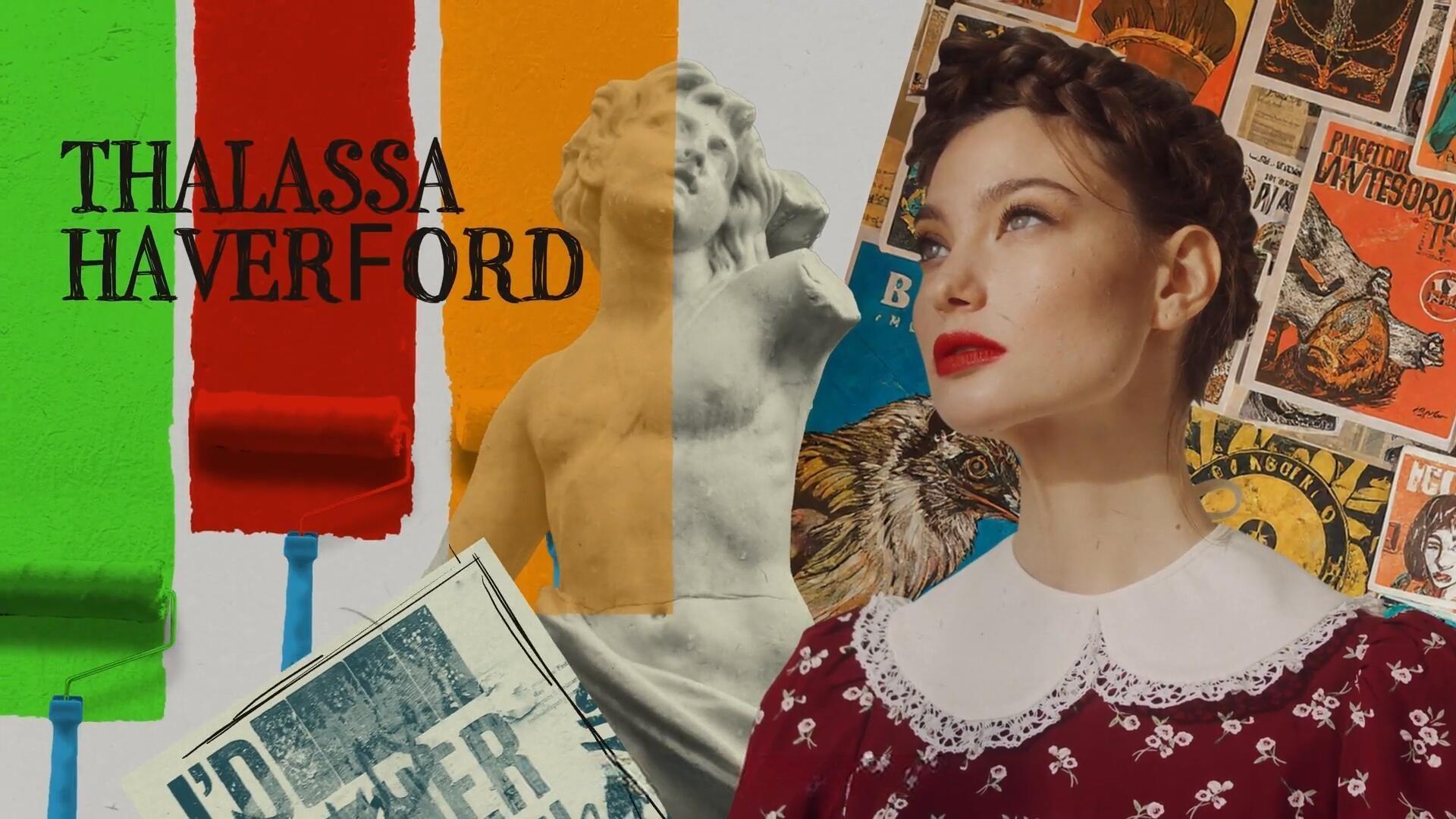 AE/PR模板：复古拼贴艺术风格人物冻结帧照片剪纸4K动画模板（13477）