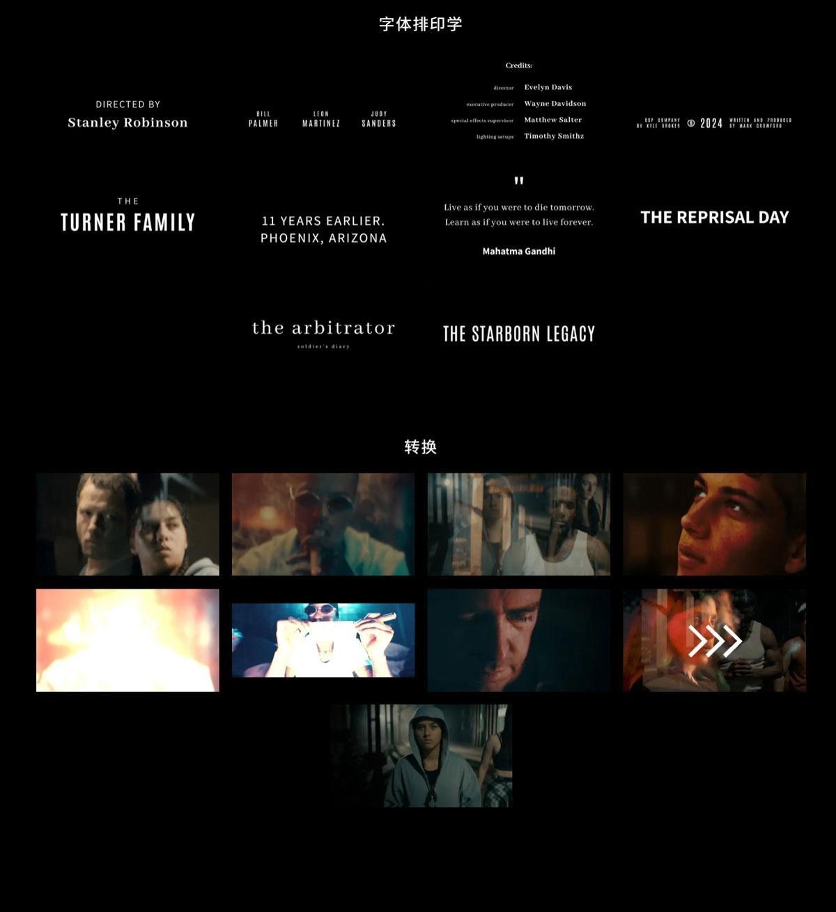 达芬奇预设：37个好莱坞大气电影美学魅力氛围叠加文字标题排版转场效果达芬奇插件+LUT预设 MotionVFX – mStyle Cinematic DVR（13537）图层云