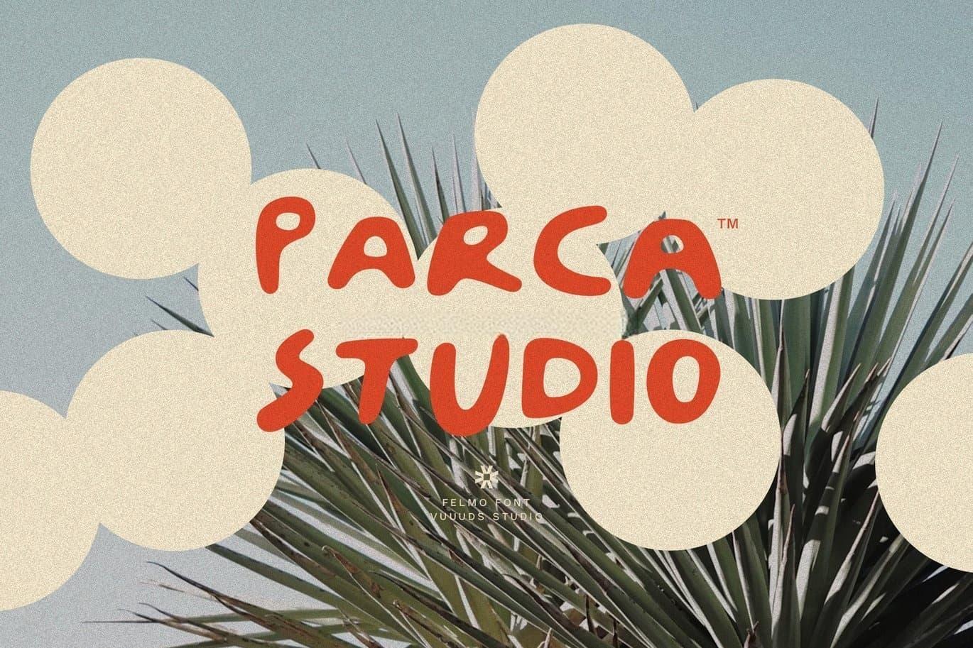 英文字体：复古俏皮厚实时髦磨损粗体logo标题无衬线封面海报设计装饰字体 felmo（13143）