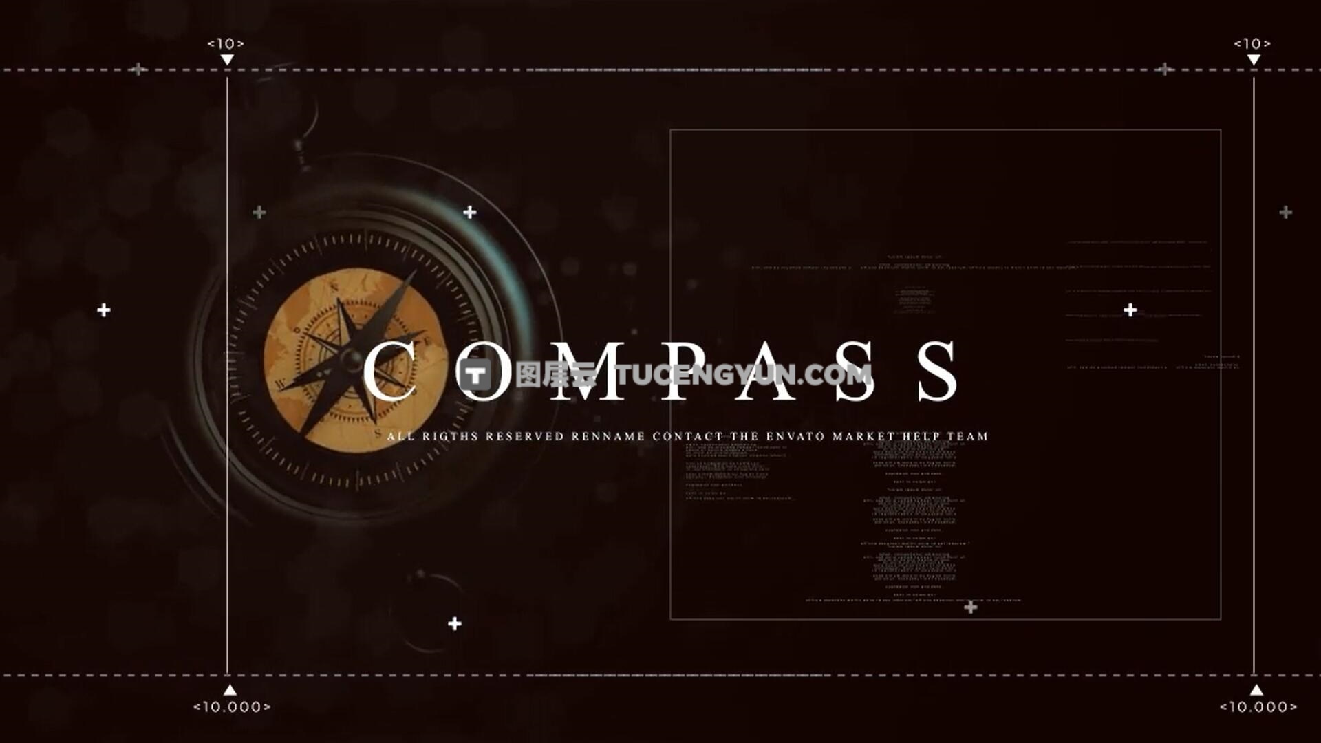 AE/PR/达芬奇模板： 复古3D电影动态视差电影艺术文字标题开场片头（13340）