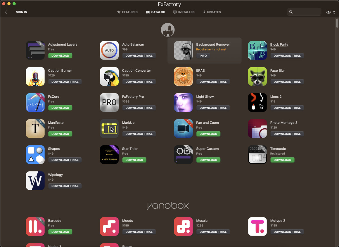超强FCPX/AE/PR视觉特效插件包FxFactory Pro 8.0.25 直装激活版（10233）