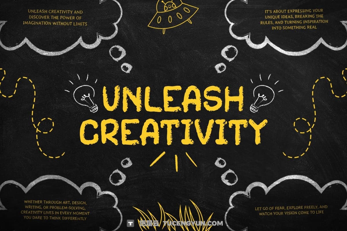 英文字体：真实粗糙艺术感黑板手写粉笔触感创意封面海报设计字体 Boardly – Rough Handwritten Chalk Font（13359）