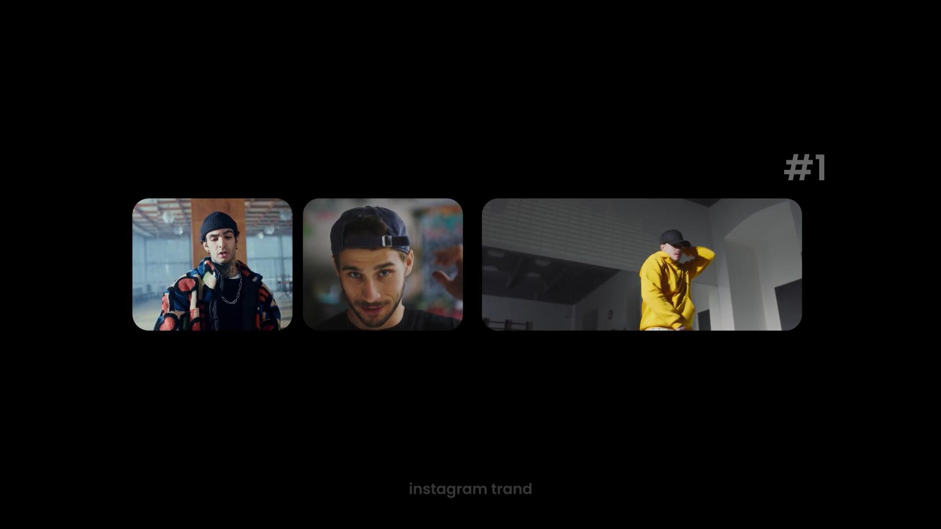 AE模板：大胆设计美学超宽视角快闪开场片头（13630）