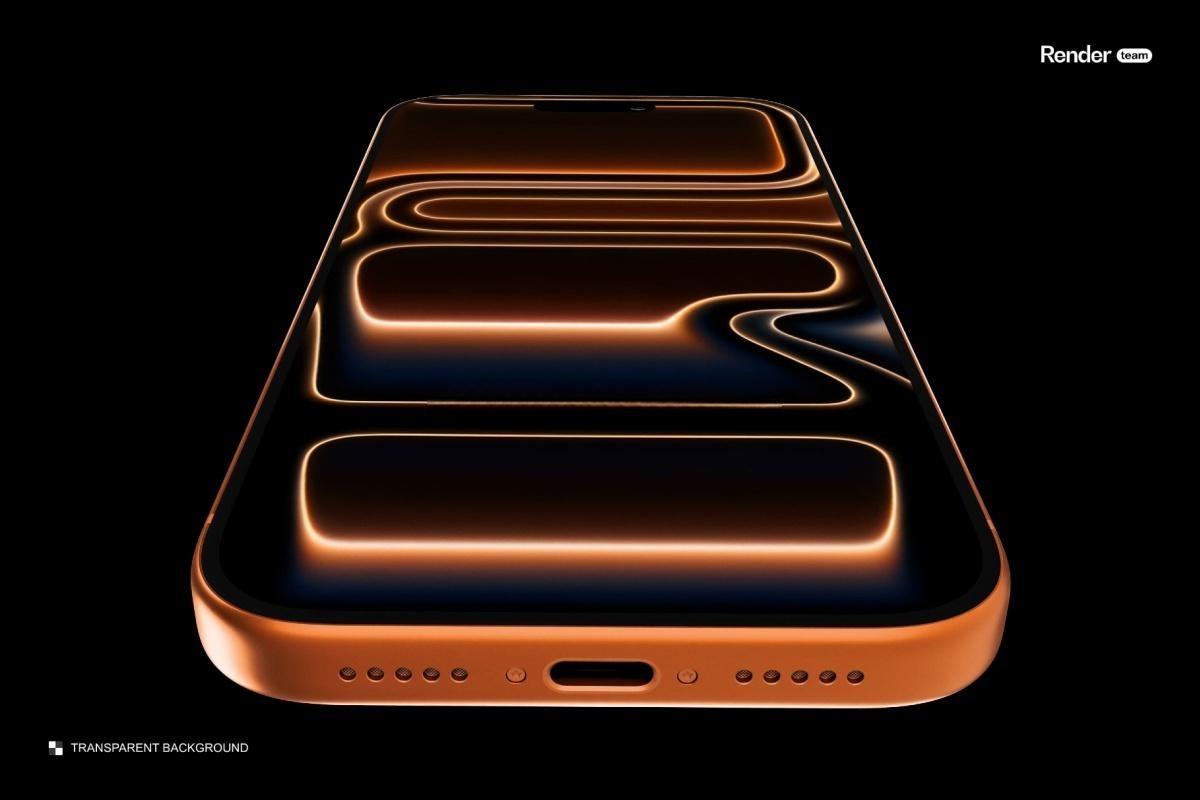 极简iPhone 17 Pro手机UI界面屏幕设计展示PSD样机 Phone 17 Pro Mockup Set（13558）