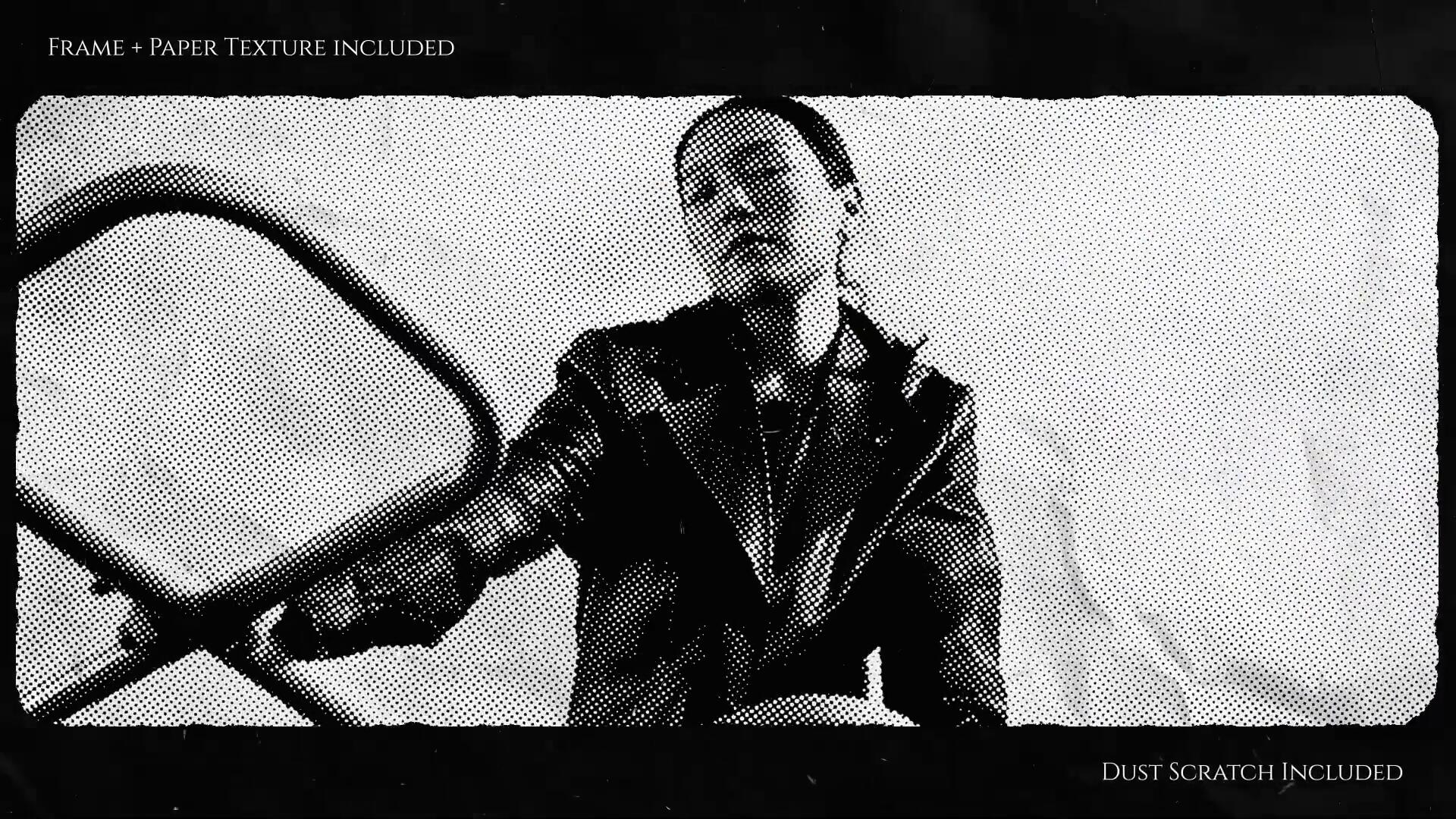 FCPX插件：复古街头半色调颗粒波点垃圾摇滚美学定格动画效果（13079）