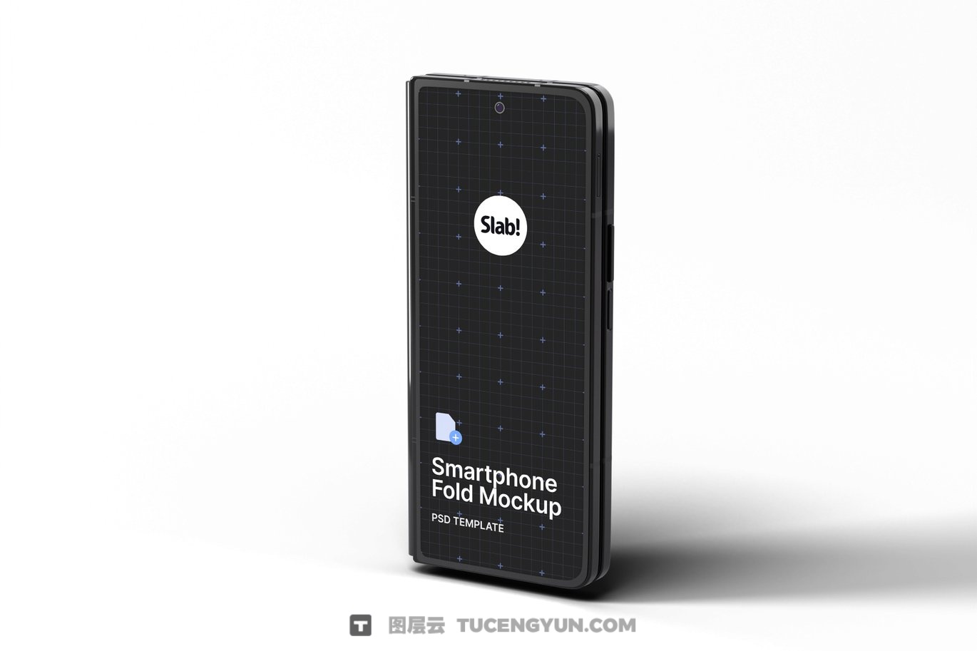 10种三星Galaxy Z折叠屏安卓手机广告UI界面APP设计展示PSD样机套装（13357）
