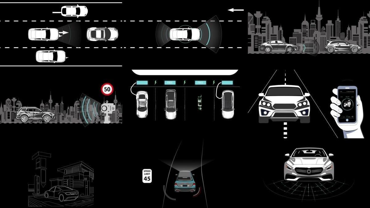 AE模板+PR预设：350组汽车科技感HUD抬头显示UI元素动画（13229）