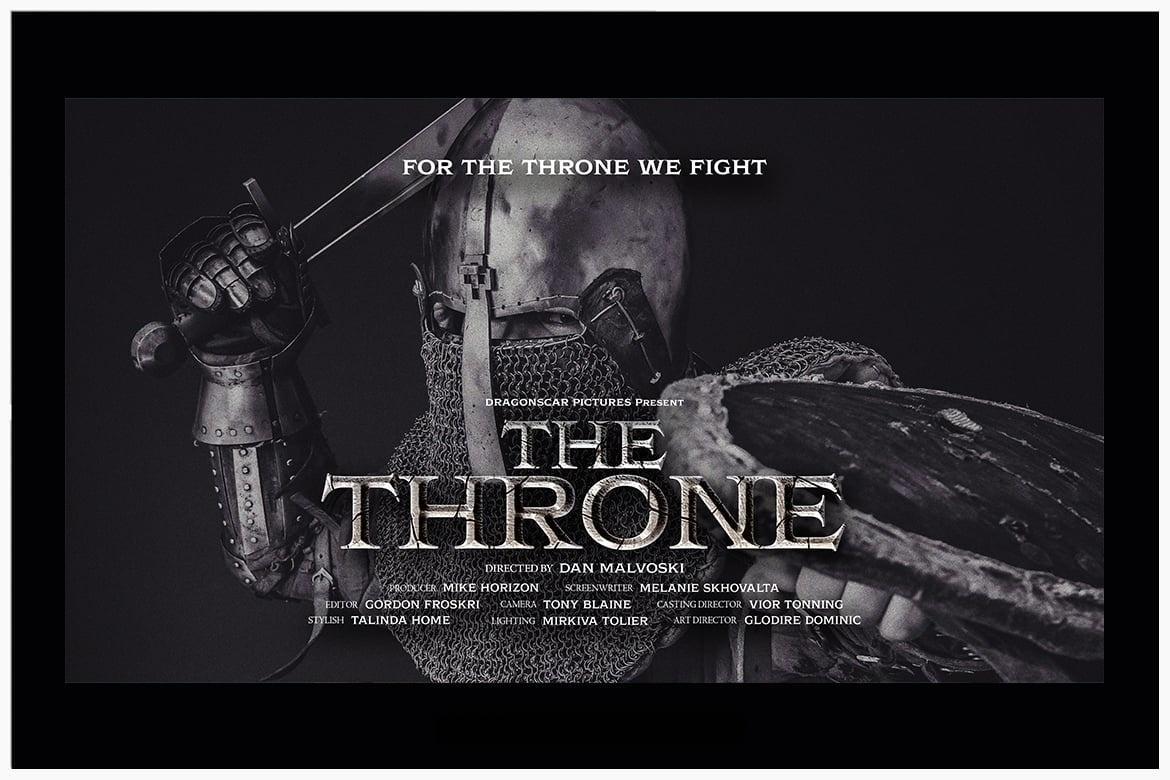 44个大胆电影美学梦幻、浪漫、科幻、惊悚海报电影预告片4K封面海报文字标题排版PSD模板（13883）