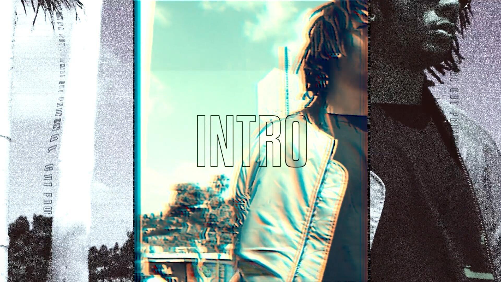 FCPX插件：嘻哈说唱风格VHS时尚故障运动品牌活动快剪开场片头 支持横竖屏（13586）