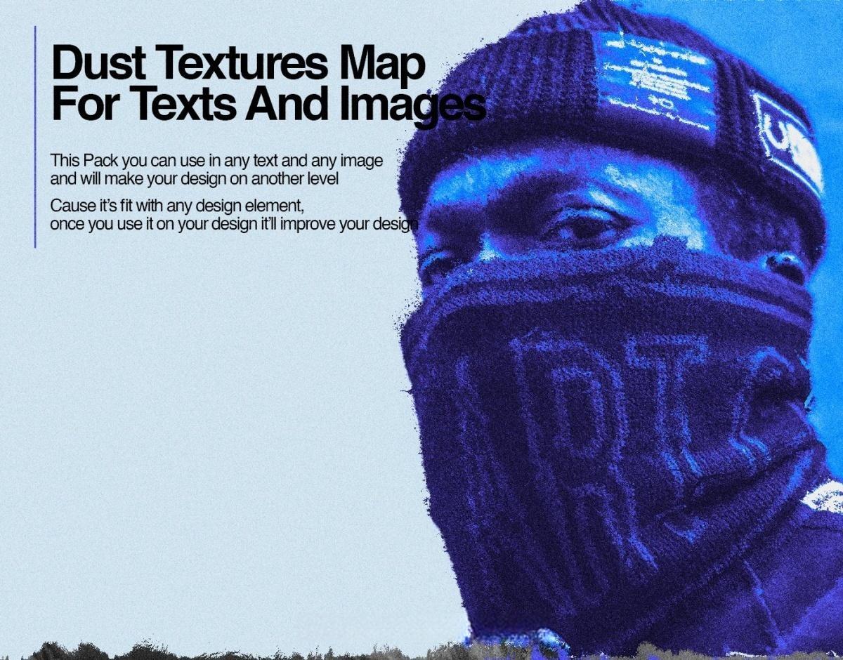 50个复古故障视差颗粒灰尘噪点模糊4K背景肌理纹理贴图素材 Züli – Dust Textures Map Pack（13556）