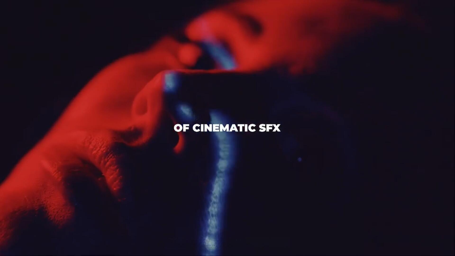 100个奥斯卡短片剪辑呼啸、上升、慢动作、冲击电影广告旅拍氛围转场音效素材 Cesar Lorca – Rough Cut – SFX Pack（13051）