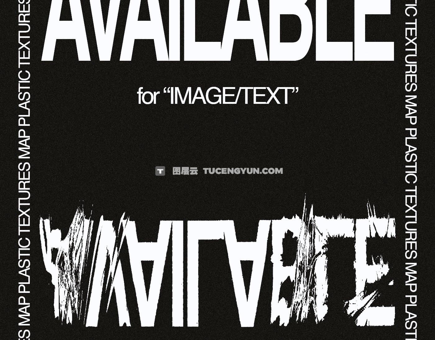 50个复古酸性流体塑料撕拉纹理贴图PSD特效样机包 Züli – Plastic Textures Map Pack（13428）