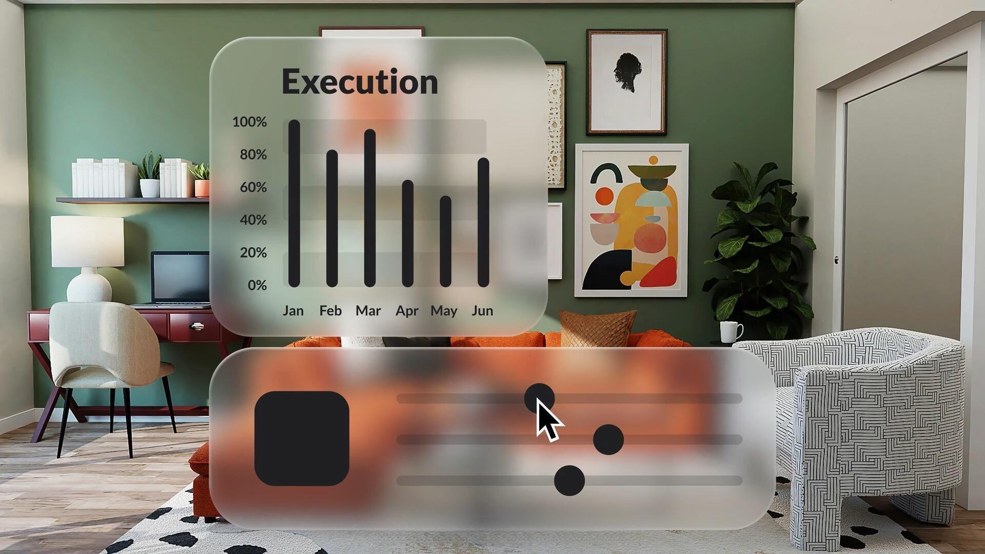 AE模板：极简主义毛玻璃风格信息图表动画模板（13628）