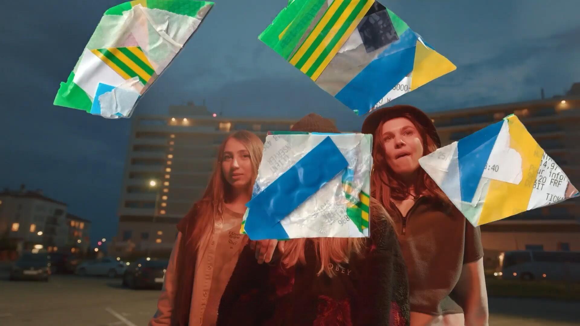 FCPX插件：复古混合媒体风格纸张撕裂老化胶带拼贴定格动画转场效果（13502）