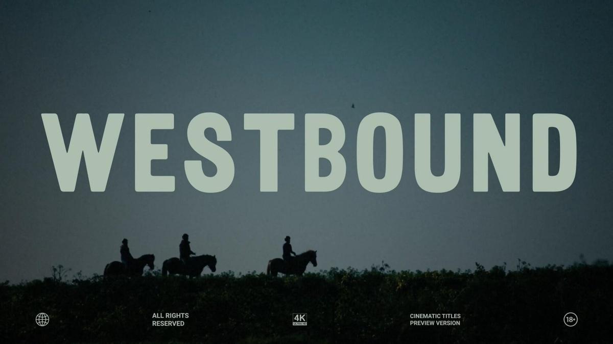 AE模板：复古好莱坞史诗电影纪录片预告片剧院海报片头动画（13101）