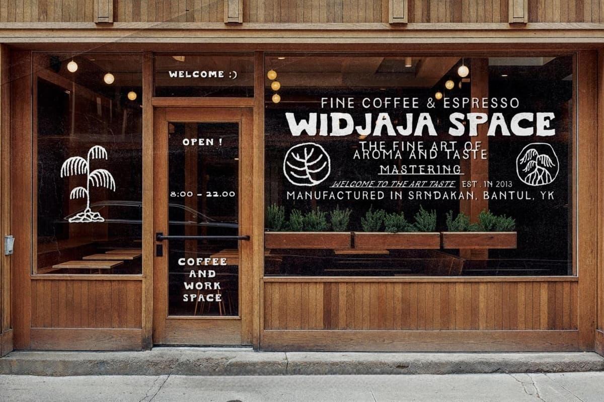 英文字体：复古松散厚实自然真实笔迹墨迹手写pop涂鸦艺术英文logo装饰字体 Sanolia Hand-Drawn Typeface（13302）