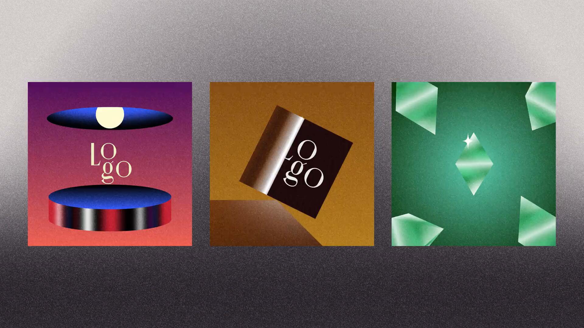 FCPX插件：5个复古潮流渐变迷幻弥散光噪点颗粒肌理视频文字标题LOGO展示动画（13339）