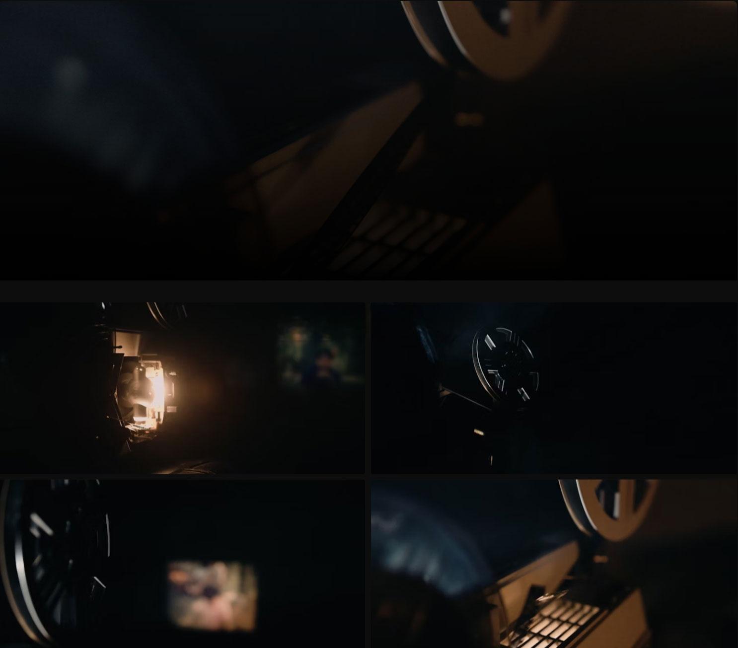 Artlist 31个复古老式放映机播放运行转动短片剪辑磁带转场过渡视频素材（13161）