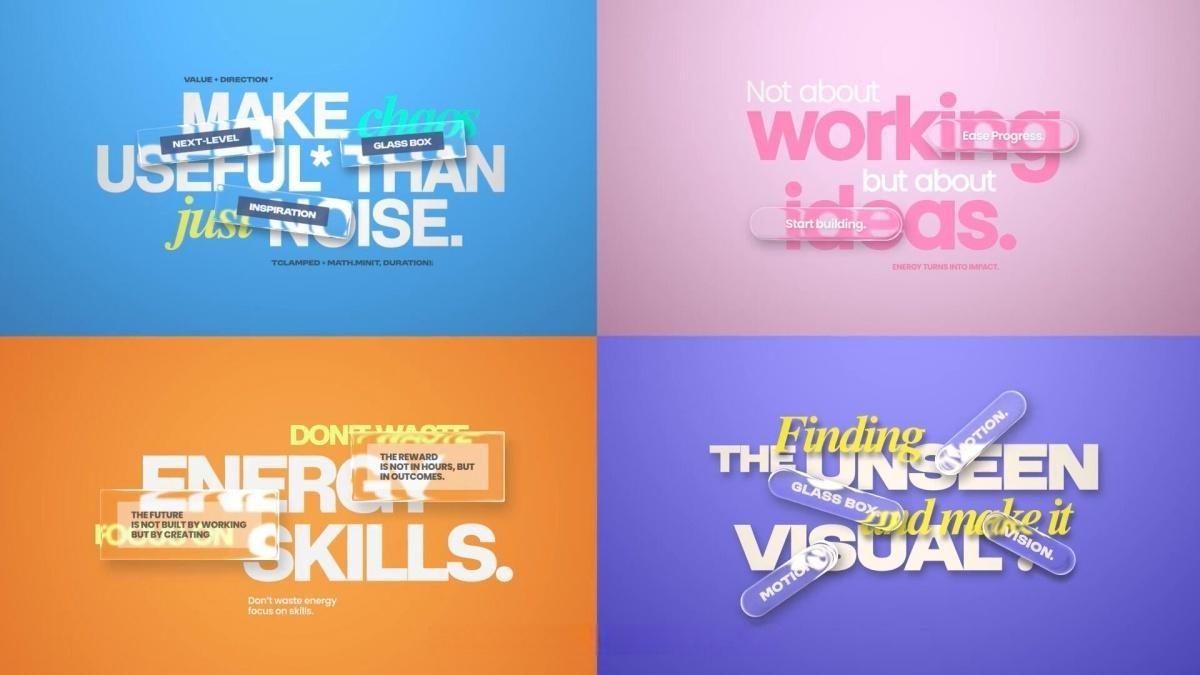 AE模板:大胆苹果液态玻璃美学粗体文字标题动画(13651) AE模板:大胆苹果液态玻璃美学粗体文字标题动画(13651)