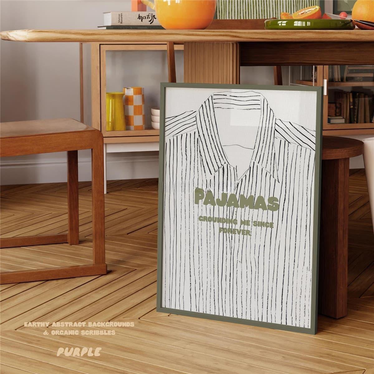 160个安静优雅琥珀色拼贴艺术抽象颜料手绘JPG背景PNG涂鸦笔迹图片设计套装 Grounded Backgrounds & Scribbles（13153）